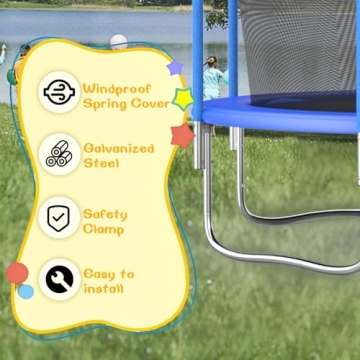 Premium Quality Trampoline for Kids and Adults - Safe Fun