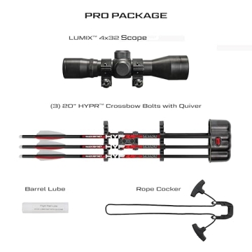 Killer Instinct Vital-X Crossbow Package for Precision & Power