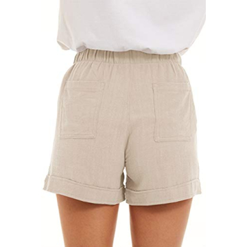 KINGFEN Women's Comfy Summer Lounge Shorts with Pockets