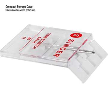 SINGER Universal Twin Stretch Sewing Machine Needle