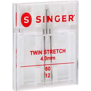 SINGER Universal Twin Stretch Sewing Machine Needle