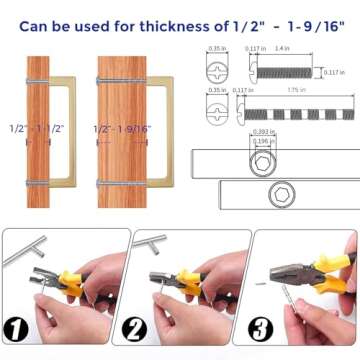 Ravinte 10 Pack Solid 4 Inch Kitchen Square Cabinet Handles Champagne Bronze Cabinet Pulls Drawer Pulls Kitchen Cabinet Hardware Kitchen Handles