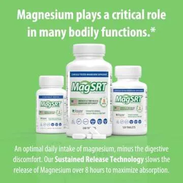 Jigsaw Health MagSRT Timed Release Magnesium Supplement
