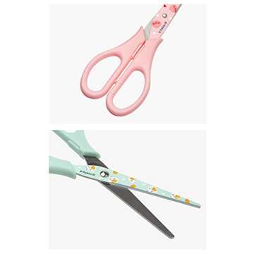 Kakao Cute Little Friends Stationery Scissor: Little Apeach/Little Ryan (Little Apeach)