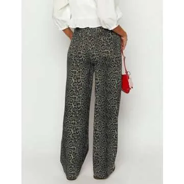 Shop POTILI Women's Leopard Print Denim for Trendy Style