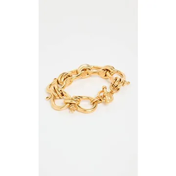 Brinker & Eliza Women’s Chunky Nautical Link Bracelet - Gold