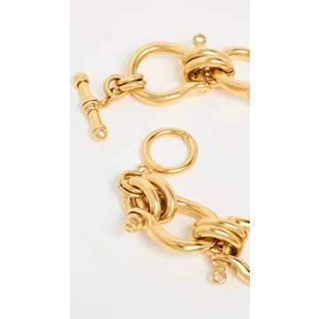 Brinker & Eliza Women’s Chunky Nautical Link Bracelet - Gold