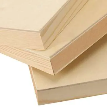 Durable 8x8 Wood Canvas Boards for Artists & Crafters