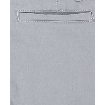The Children's Place boys Stretch Chino Pants, Fin Gray, 4