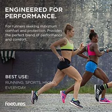 Feetures Elite Ultra Light Cushion Ankle Socks for All