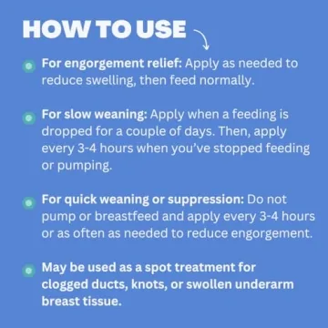 CaboCréme Cabbage Breast Cream for Postpartum Relief