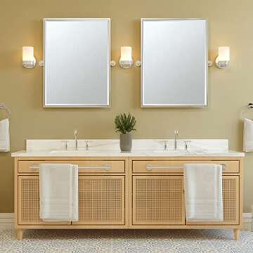 Gatco Glam Single Sconce in Chrome for Modern Bathrooms