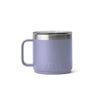 YETI Rambler 14 oz Stackable Mug, Vacuum Insulated, Stainless Steel with MagSlider Lid, Cosmic Lilac