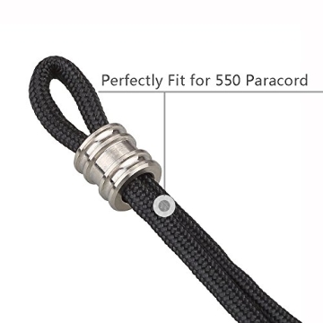 Quality Titanium Lanyard Beads for Outdoor Gear