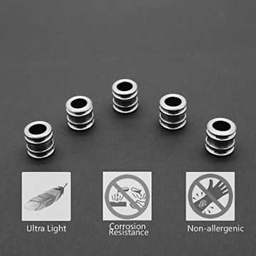 Quality Titanium Lanyard Beads for Outdoor Gear