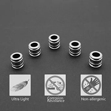 Quality Titanium Lanyard Beads for Outdoor Gear