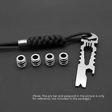 Quality Titanium Lanyard Beads for Outdoor Gear