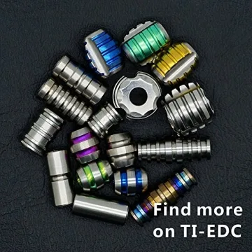 Quality Titanium Lanyard Beads for Outdoor Gear