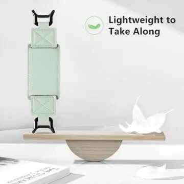 CoBak Secure Hand Strap for Kindle and Tablets - Versatile and Lightweight Finger Grip Holder for 6-7.5" Kindle/Kobo/Voyaga/Lenovo/Sony E-Book Tablet - High Elasticity, Sagegreen-1