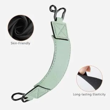 CoBak Secure Hand Strap for Kindle and Tablets - Versatile and Lightweight Finger Grip Holder for 6-7.5" Kindle/Kobo/Voyaga/Lenovo/Sony E-Book Tablet - High Elasticity, Sagegreen-1