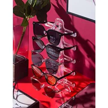 Ausalivan 8 Slot Sunglasses Organizer - Stylish & Durable