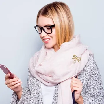 FRIUSATE 15-Piece Pearl Brooch Pins for Women and Girls