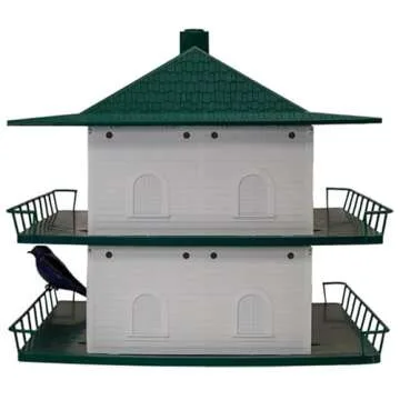 BestNest 12-Room Two-Story Purple Martin House with Decoys