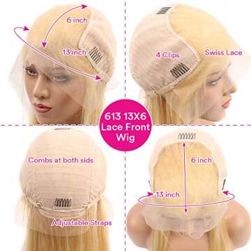 Premium SUPSYOUSF 30 Inch Lace Front Wig for Women