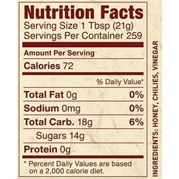 Mike's Hot Honey, America's #1 Brand of Hot Honey, Spicy Honey Infused with Chili Peppers, Certifiied-Kosher, Gluten-Free, Paleo-Friendly, Sweet Heat, Perfect for Hot Sauce Lovers (192oz Jug, 1 Pack)