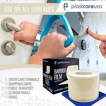 Clear 6.5nm Medical Barrier Film for Tattoo & Dental Use