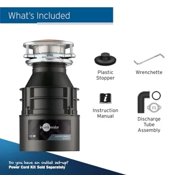 InSinkErator Badger 5 1/2 HP Garbage Disposal - Efficient & Quiet