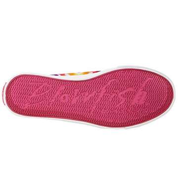 Blowfish Malibu Girls Play-k Sneaker, Rainbow tie dye, 4 Big Kid