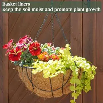 ZeeDix 2 Pack 16 x 118 x 0.28inches Thickened No-Slip Ice and Snow Carpet Mats- Natural Coconut Fiber Carpet for Garden, Front Door, Stairs, Porch Outdoor Safer Walking