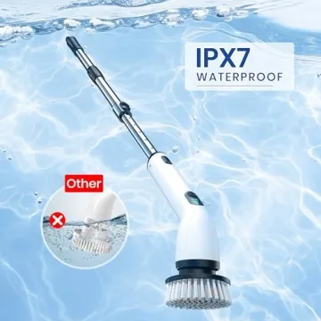 Effortless Cleaning with KEIMI Electric Spin Scrubber