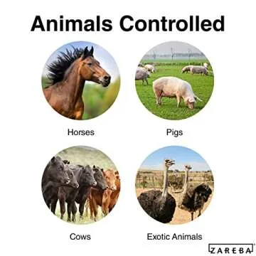 Zareba EDC25M-Z Electric Fence Energizer for Livestock Management