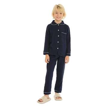 Mud Kingdom Cotton Baby Boys Pajamas Button Down Sleepwear Set