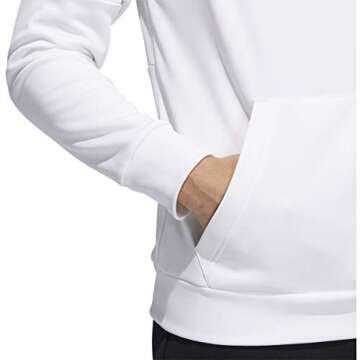 Adidas Men's Hooded Sweatshirt - Comfort Meets Style