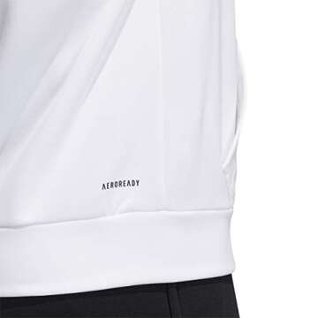 Adidas Men's Hooded Sweatshirt - Comfort Meets Style