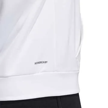 Adidas Men's Hooded Sweatshirt - Comfort Meets Style