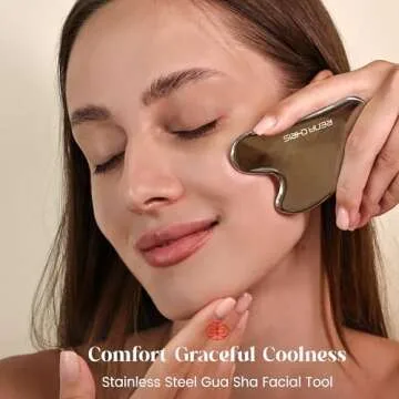 Rena Chris Gua Sha Facial Tools for Sculpting and Relaxation