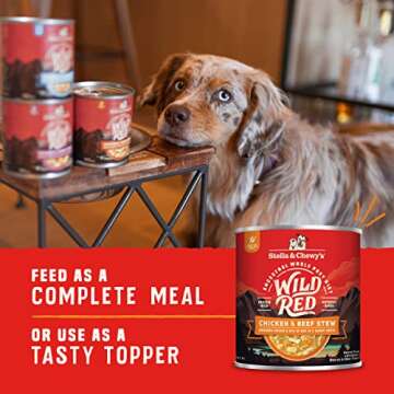Stella & Chewy's Wild Red Wet Dog Food High Protein Stew