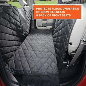 4Knines Waterproof Dog Floor Hammock for Crew Cab Trucks