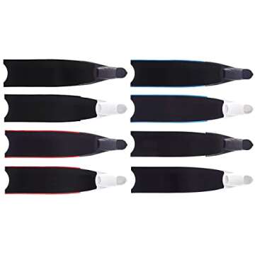 Leaderfins Sky Freediving and Spearfishing Fins (Medium Stiffness, EU 45-46 / US 11-12)