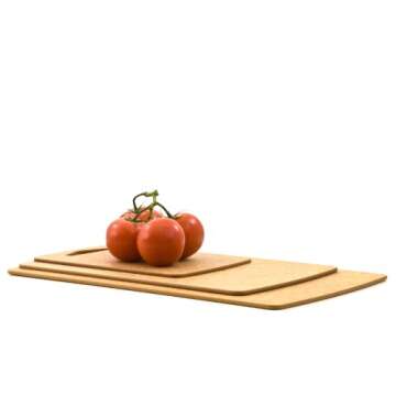 Prep Series Cutting Boards by Epicurean, 3 Piece, Natural