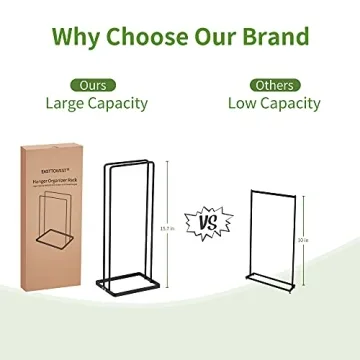 EASTTOWEST Hanger Organizer Stacker for Closet Storage