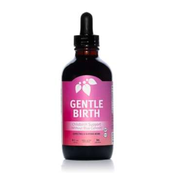 Mountain Meadow Herbs Gentle Birth for Birth Prep/Labor Prep, Fast Acting Liquid Herbal Extract for ...