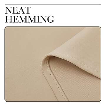 Elegant NICETOWN Blackout Curtains - Energy Efficient Drapes