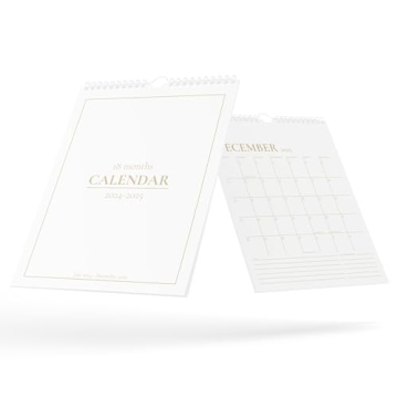 Karto 2024-2025 Wall Calendar - Stylish and Functional