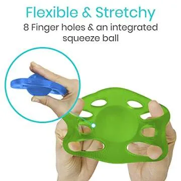 Vive Finger Exerciser for Strength & Therapy - 3 Pack Set