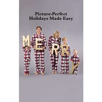 Family PajamaGram Christmas Pajamas in Fireside Plaid